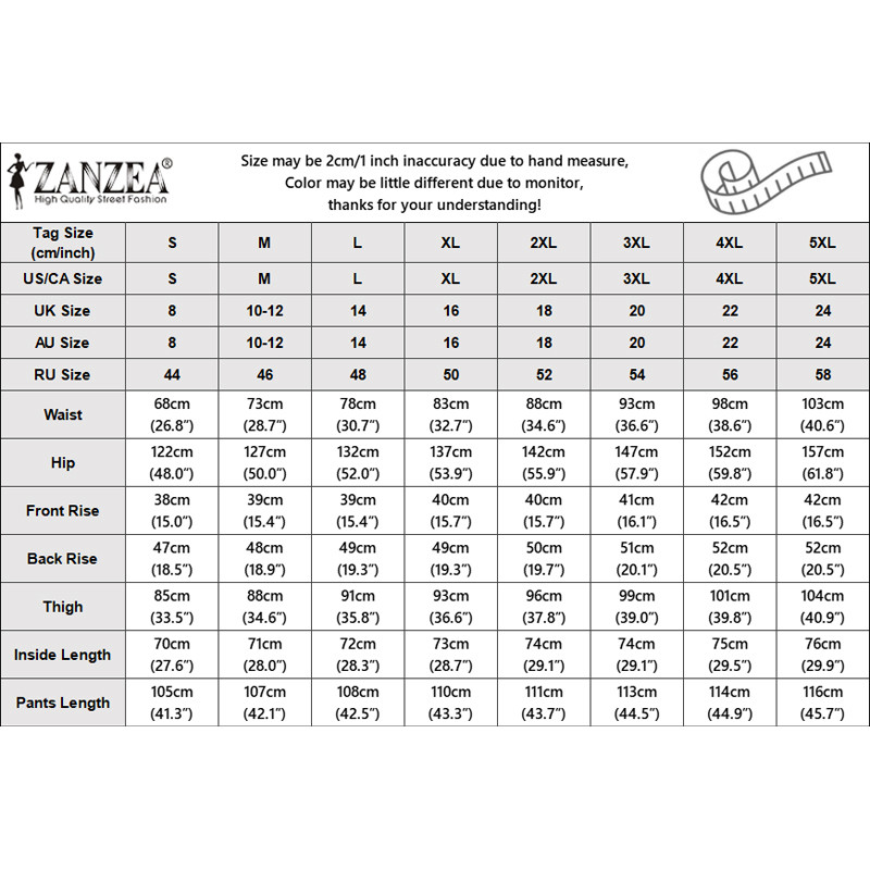 ZANZEA Celmia Women High Waist With Pocket Pleats Wide Leg Long Pants ...