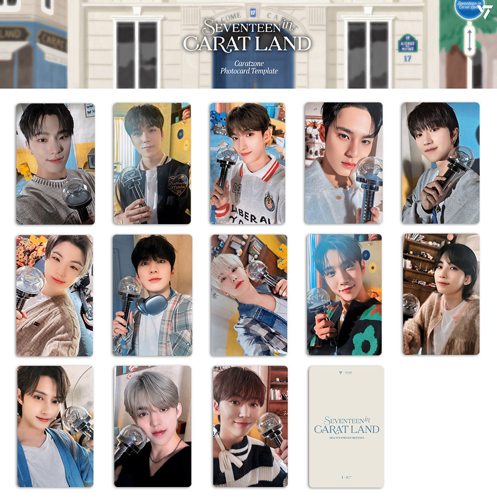 SEVENTEEN 2024 Caratland Photocard Caratzone Card Carat Gift