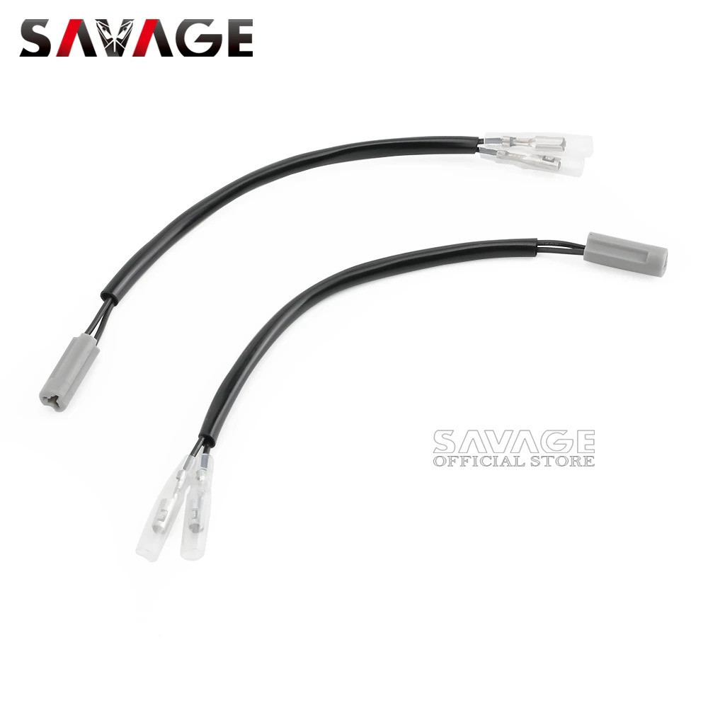License Plate Light Wire Adapter Plug Connector For Yamaha MT07 MT09 T7 XSR900