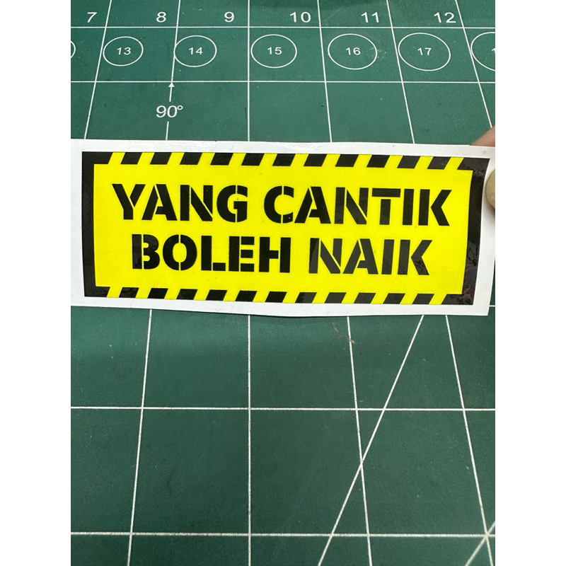 STICKER YANG CANTIK BOLEH NAIK | Shopee Malaysia