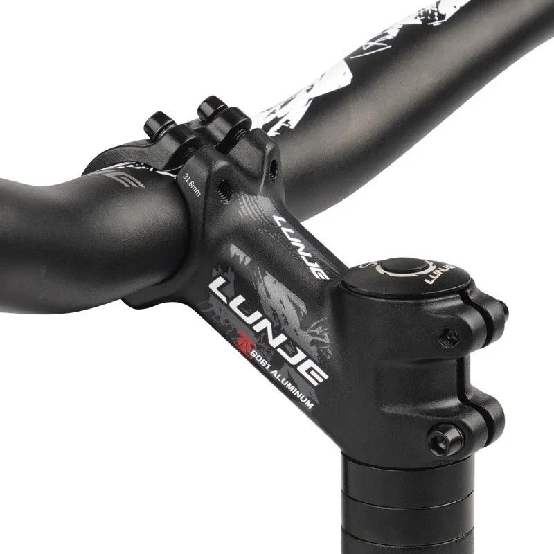 LUNJE Ultralight Bicycle Handlebar Stem 10 17 25 35 Degrees