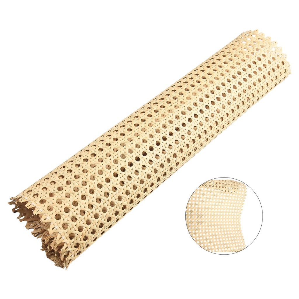 [Super] Rattan Mesh Roll Sheet bing Caning Material for Chairs Kit
