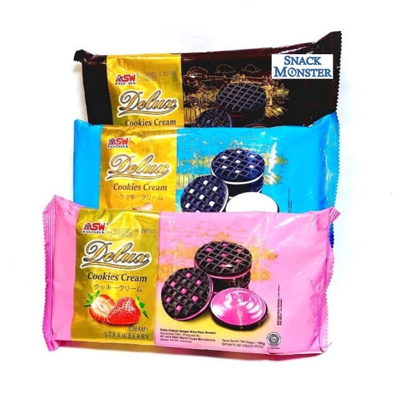 Hatari Delux Cookies Cream - Netto 160 gr | Shopee Malaysia