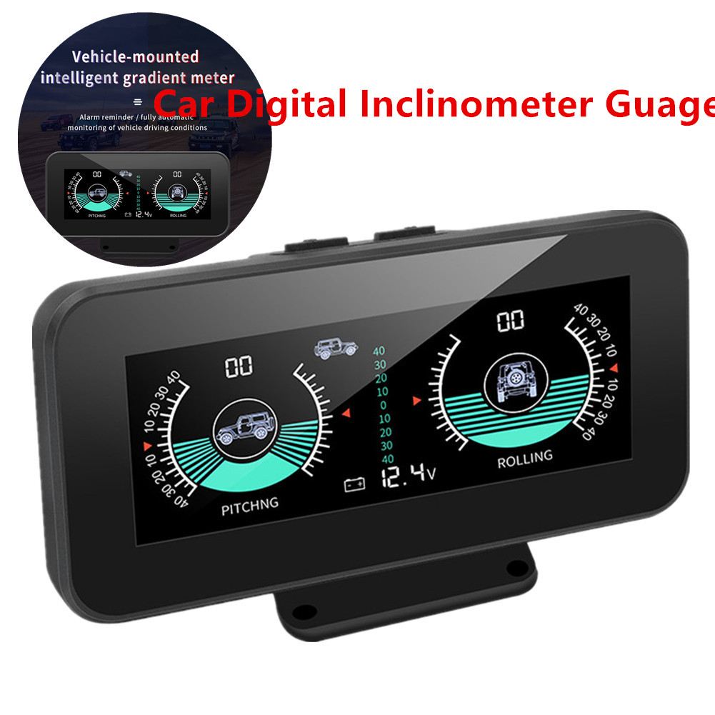 4x4 Inclinometer Car Level Sensor Off-Road Car Digital Inclinometer ...