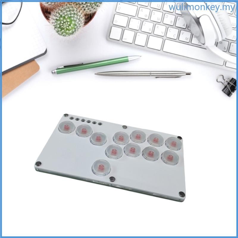 WU Portable Fighting Stick Controller Arcade Joystick Buttons for PC ...