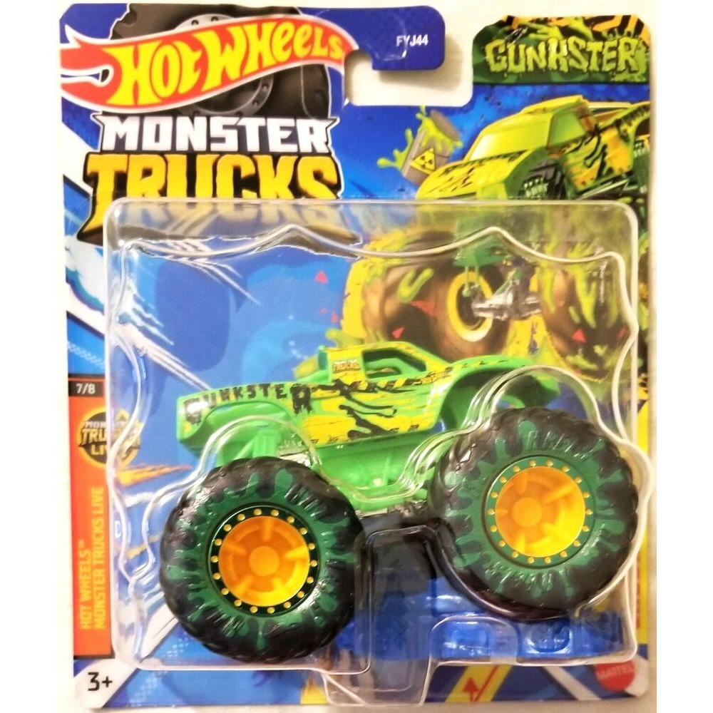 Hot Wheels - 2024 Monster Trucks Live 7/8 Gunkster (BBHWC61) | Shopee ...