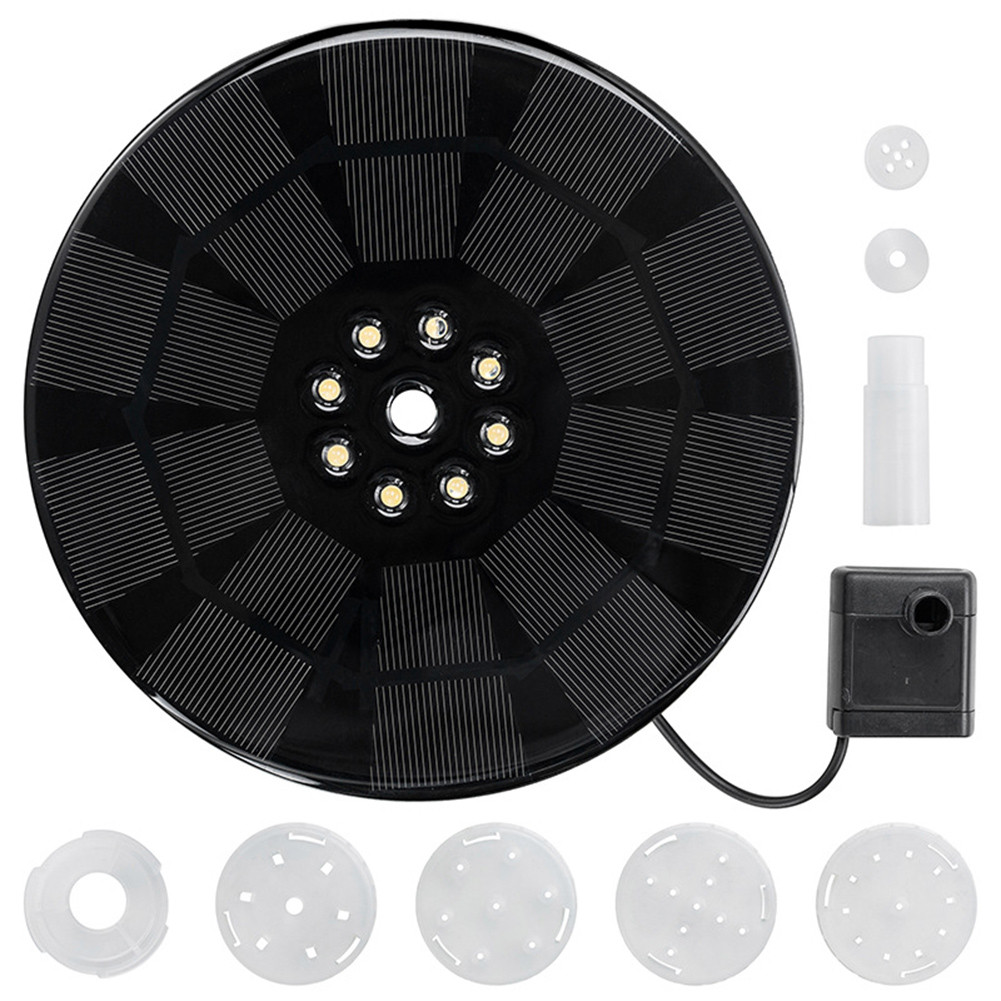 Watering Submersible Pump 3W 1600mAh Battery for Birdbath Pond Pool