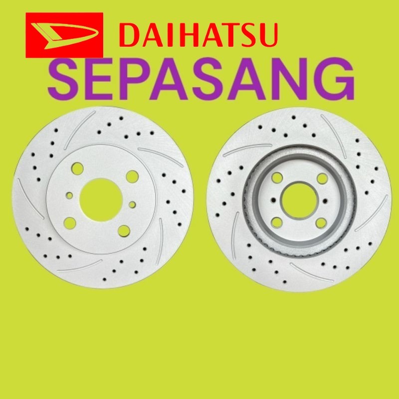 RACING FRONT DISC ROTOR PERODUA ATIVA | Shopee Malaysia