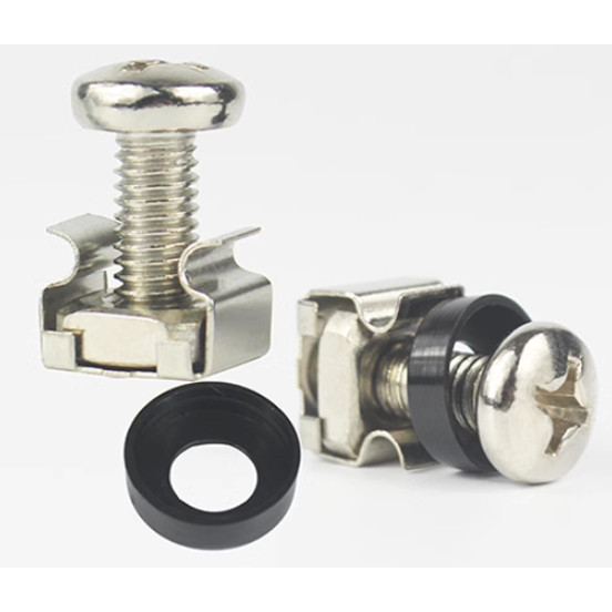 1PC M6 Cage Nut Bolts for Server Rack Mounting Cage Nuts Network ...
