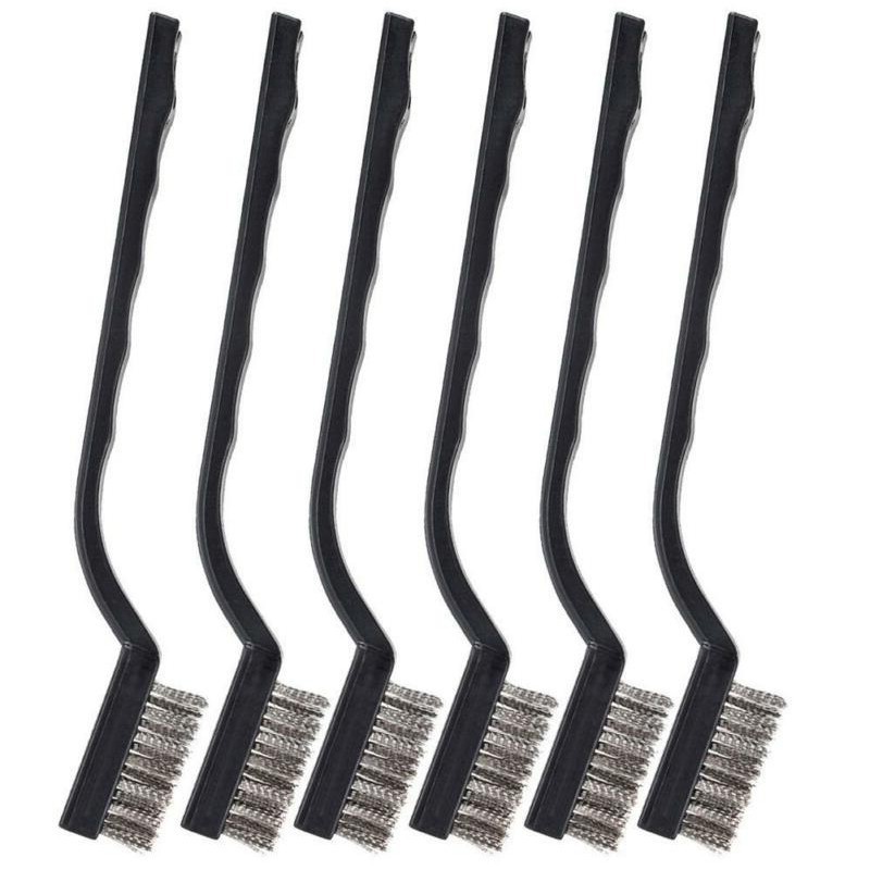 6pcs Mini Small Wire Stainless Steel Cleaning Brushes Rust Remover ...