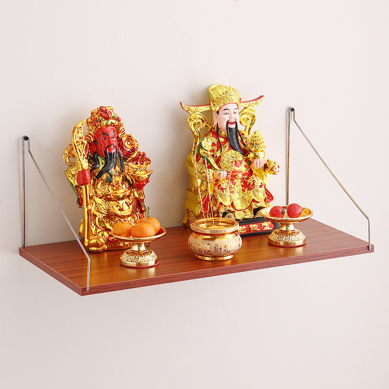 Incense Burner Rack Perforation-Free God of Wealth Worship Table ...