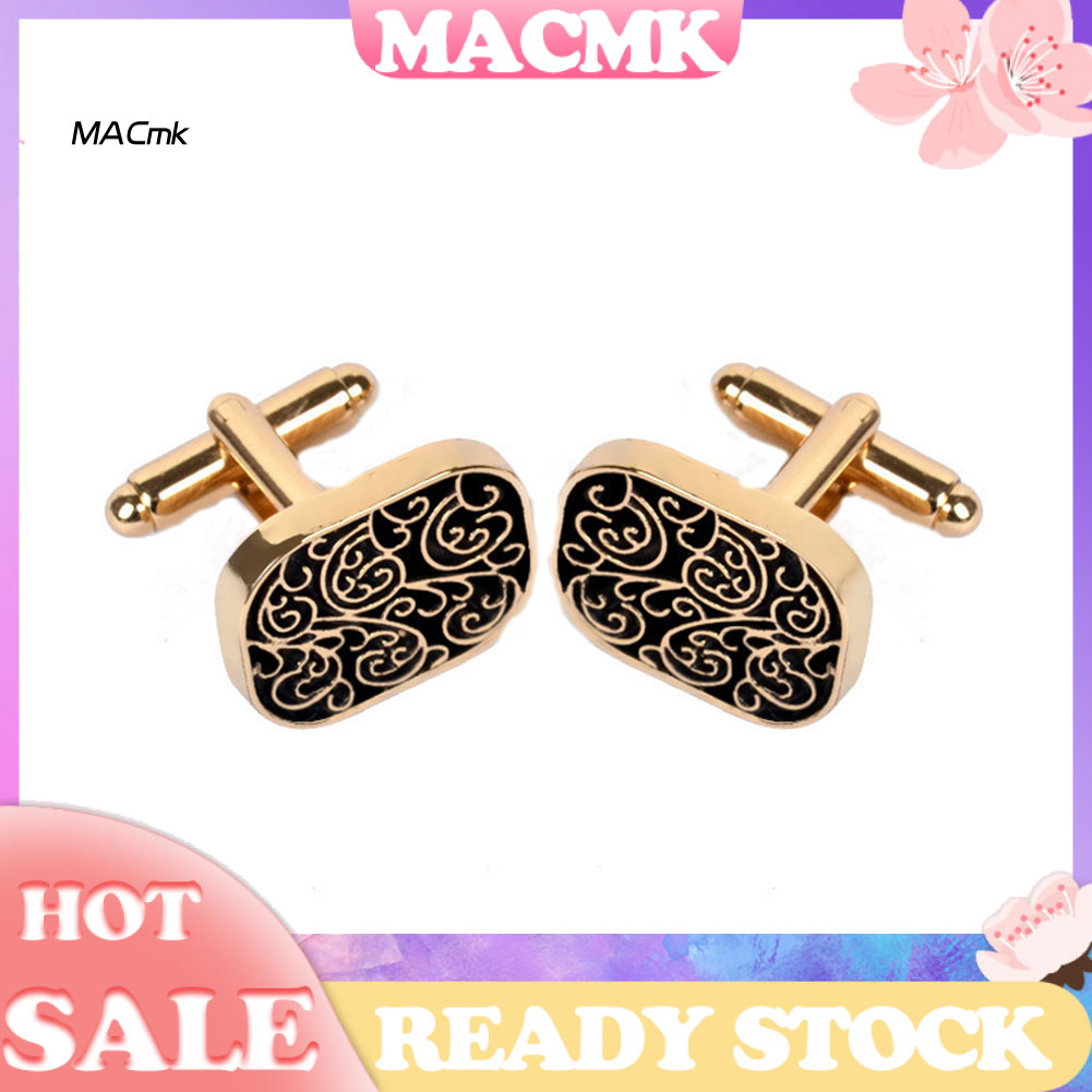 Classic Men Jewelry Wedding Party Alloy Shirt Cufflinks Cuff Links ...