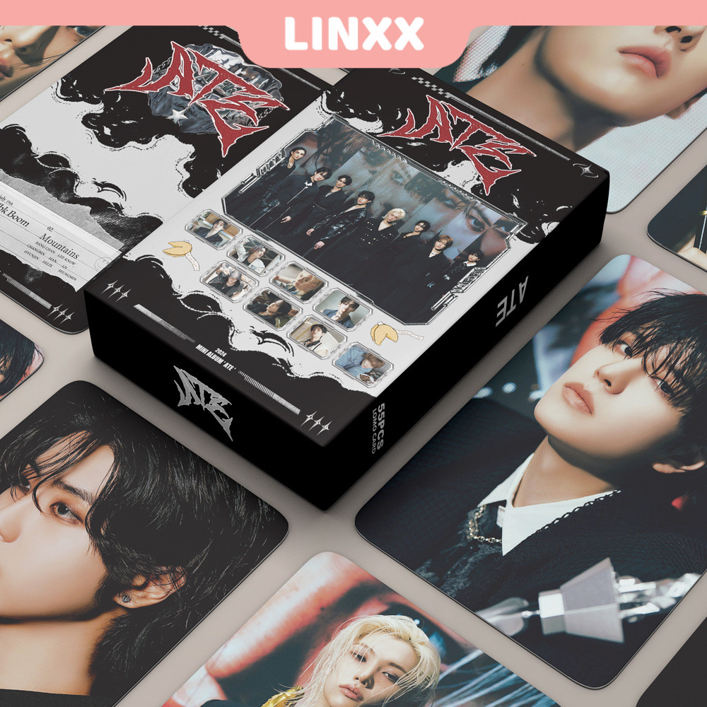 LINXX 55 Pcs Stray Kids ATE Album Lomo Card Kpop Photocards Postcards ...