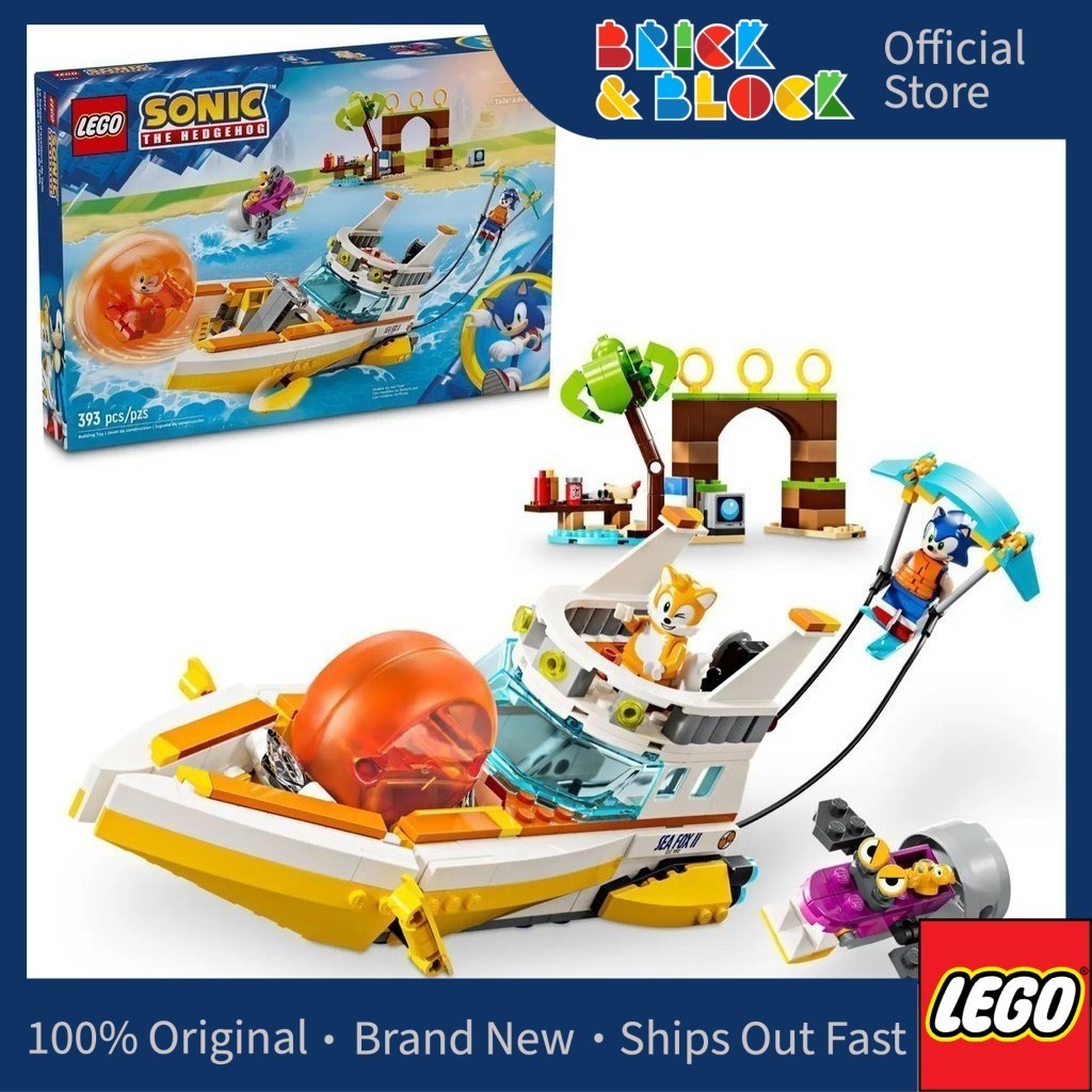 LEGO 76997 Tails' Adventure Boat | LEGO Sonic The Hedgehog | Shopee ...