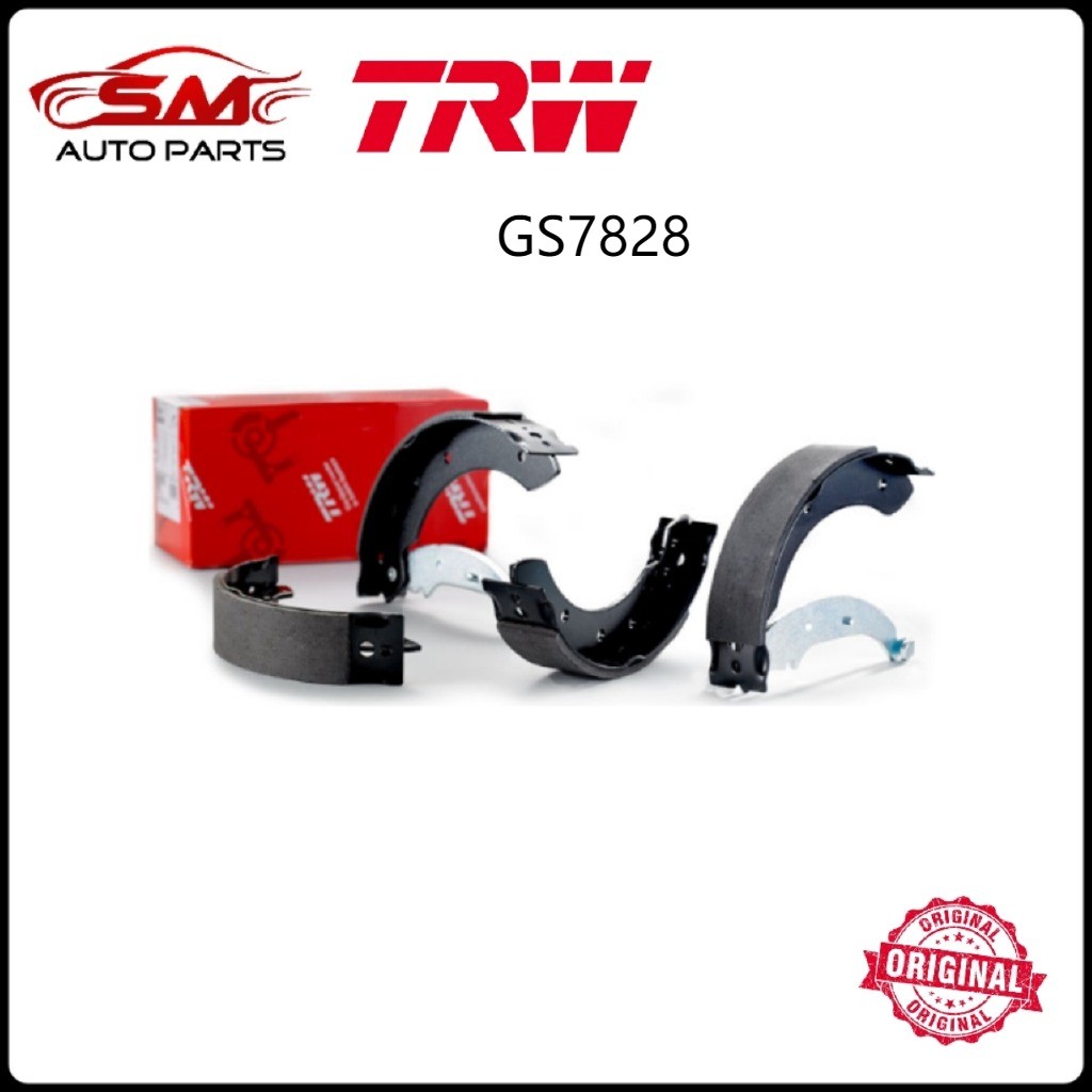 TRW - Perodua Myvi / Axia / Bezza Rear Brake Shoe ( GS7828 ) | Shopee ...