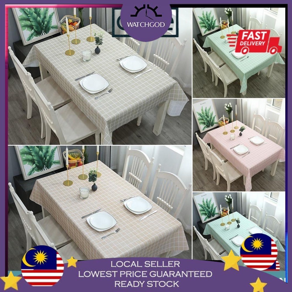 [CLEARANCE SALES] Modern Style Minimalist Table Cloth Waterproof ...
