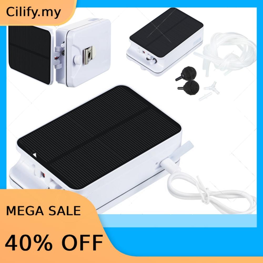 Solar Teichbelüfter Mit 2200mAh Akku - Sauerstoffpumpe Für Gartenteich