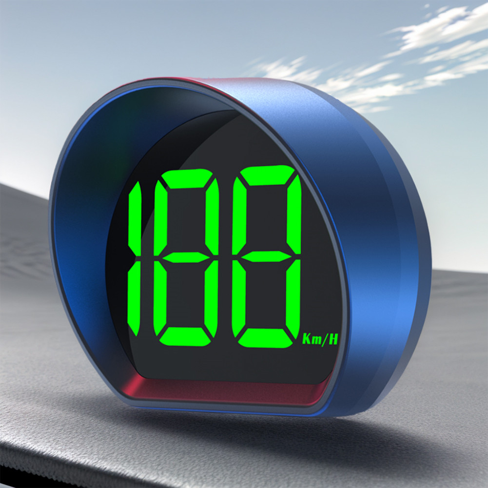 3 Inch Car HUD Big Fonts Digital Speed Meter HighDefinition KMH/MPH