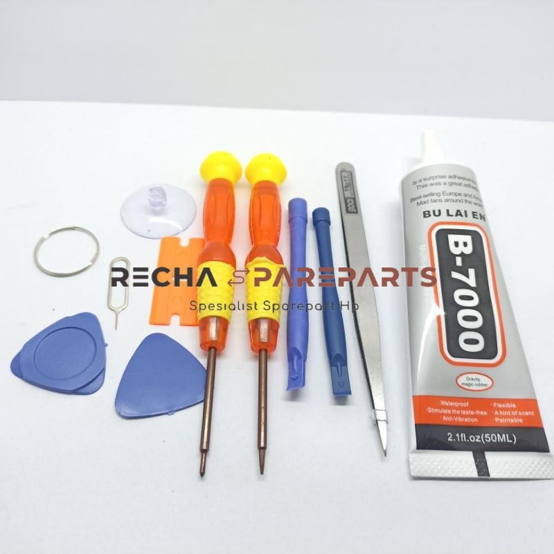 Hp Service Screwdriver Tools Kit Hp 10 In 1 + B7000 50 Ml CLEAR Package ...