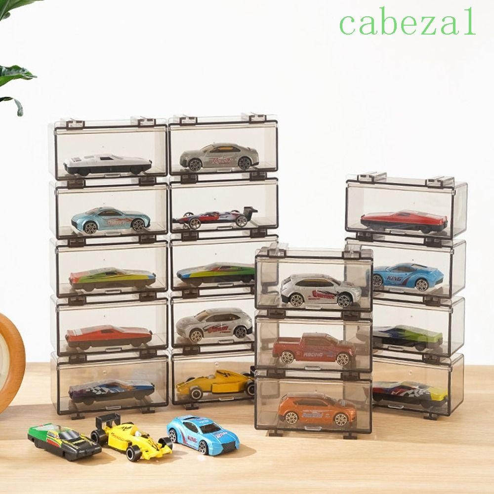 CABEZA Model Car Box, Plastic 1:64 Diecast Car Display Box, Durable ...