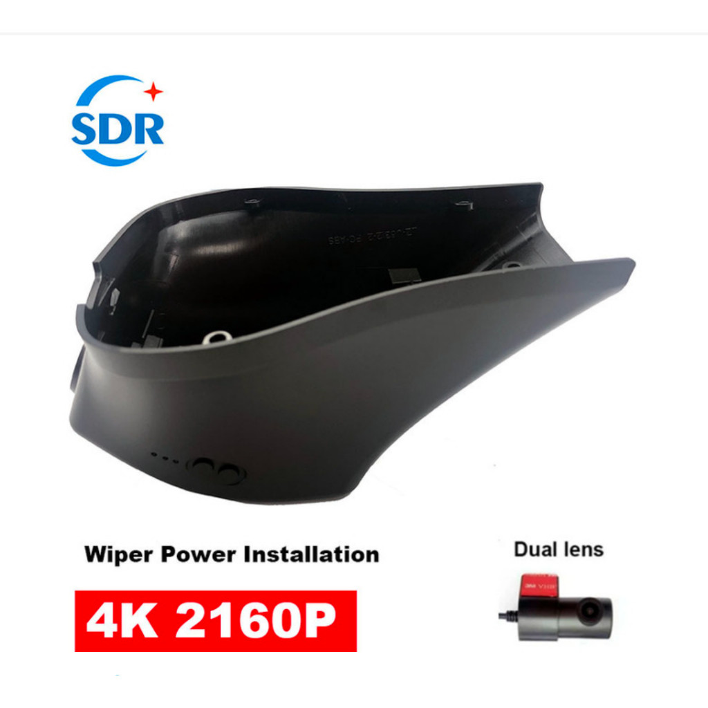 4K Plug and Play HD 2160P Wifi Car DVR Camera Dual lens Dash Camera For