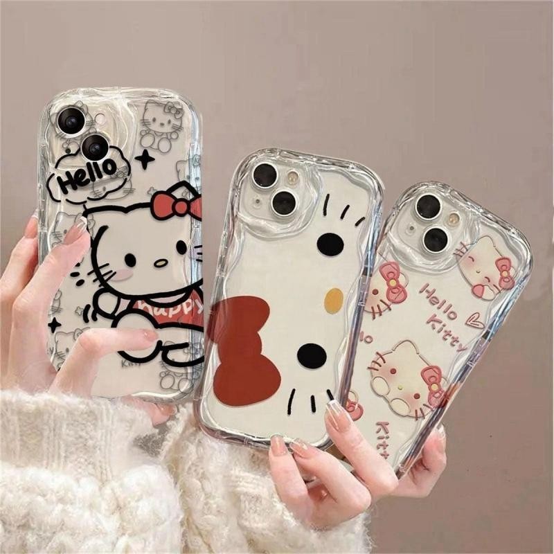 Cute Hello Kitty KT 3D Wavy Curved Edge Casing For Infinix GT 20 10 Pro ...