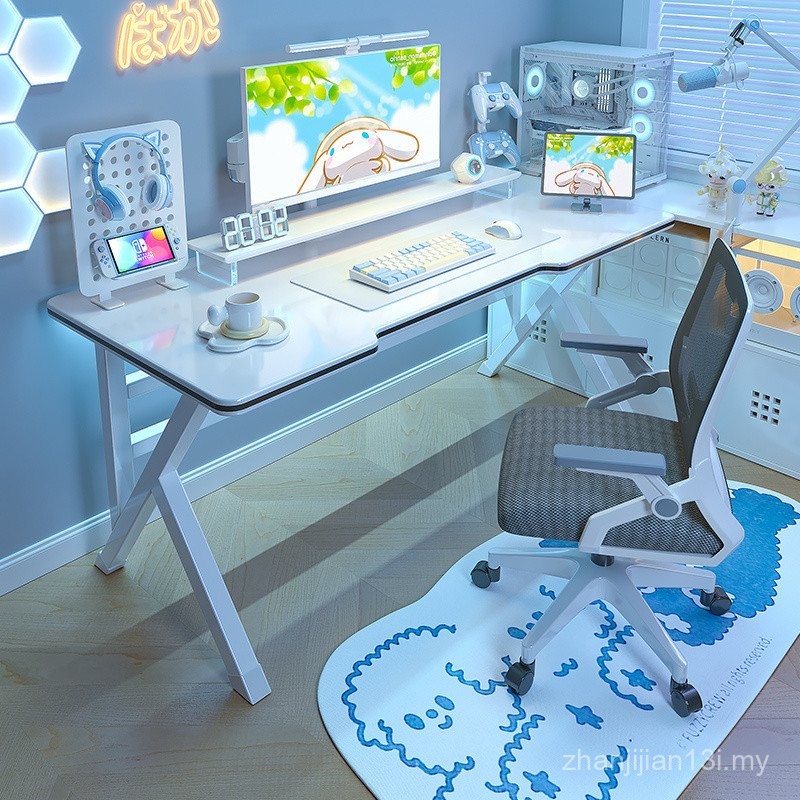 E-Sports Computer Desk Desktop Student Household Writing Desk Simple ...