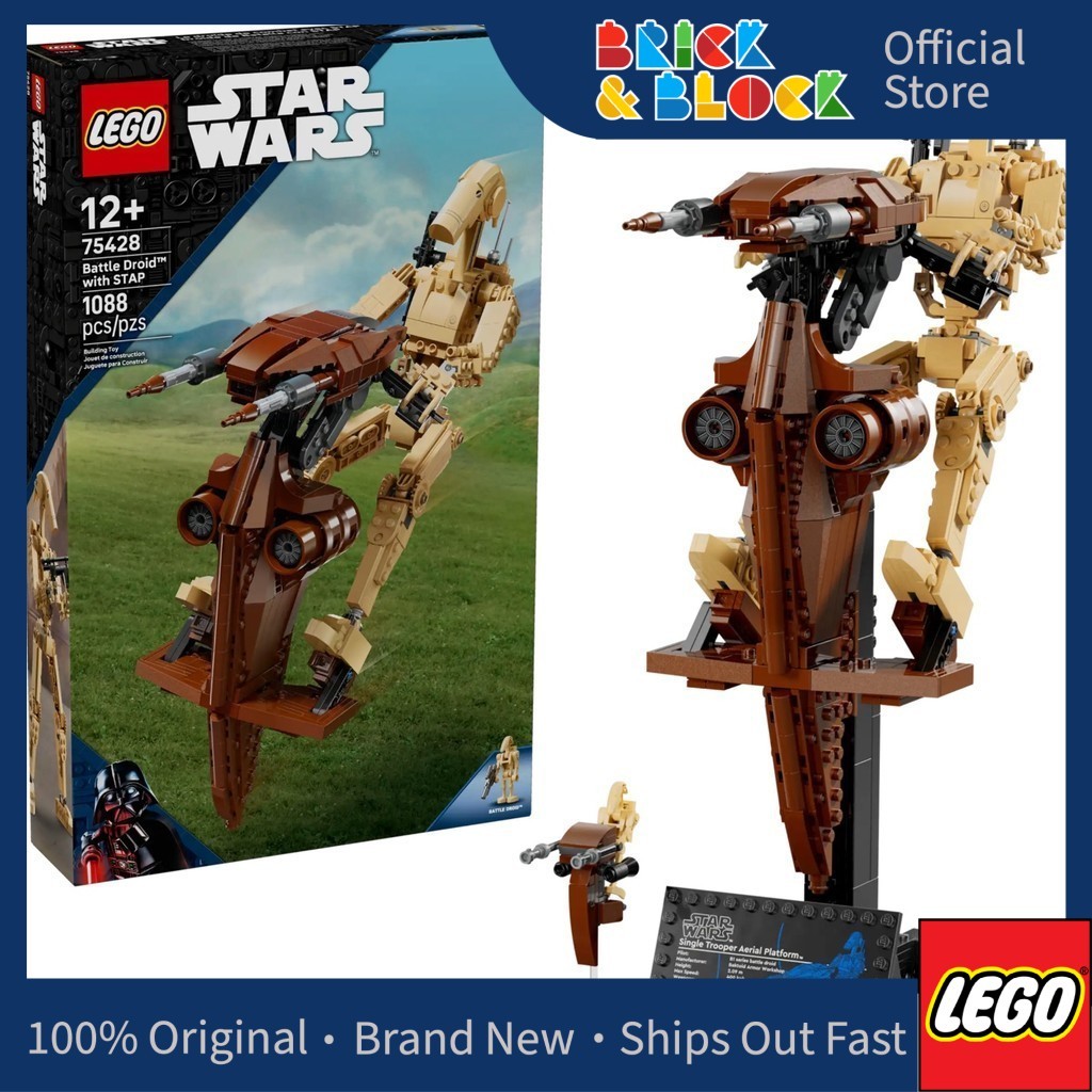 LEGO 75428 Battle Droid™ with STAP | LEGO Star Wars | Shopee Malaysia