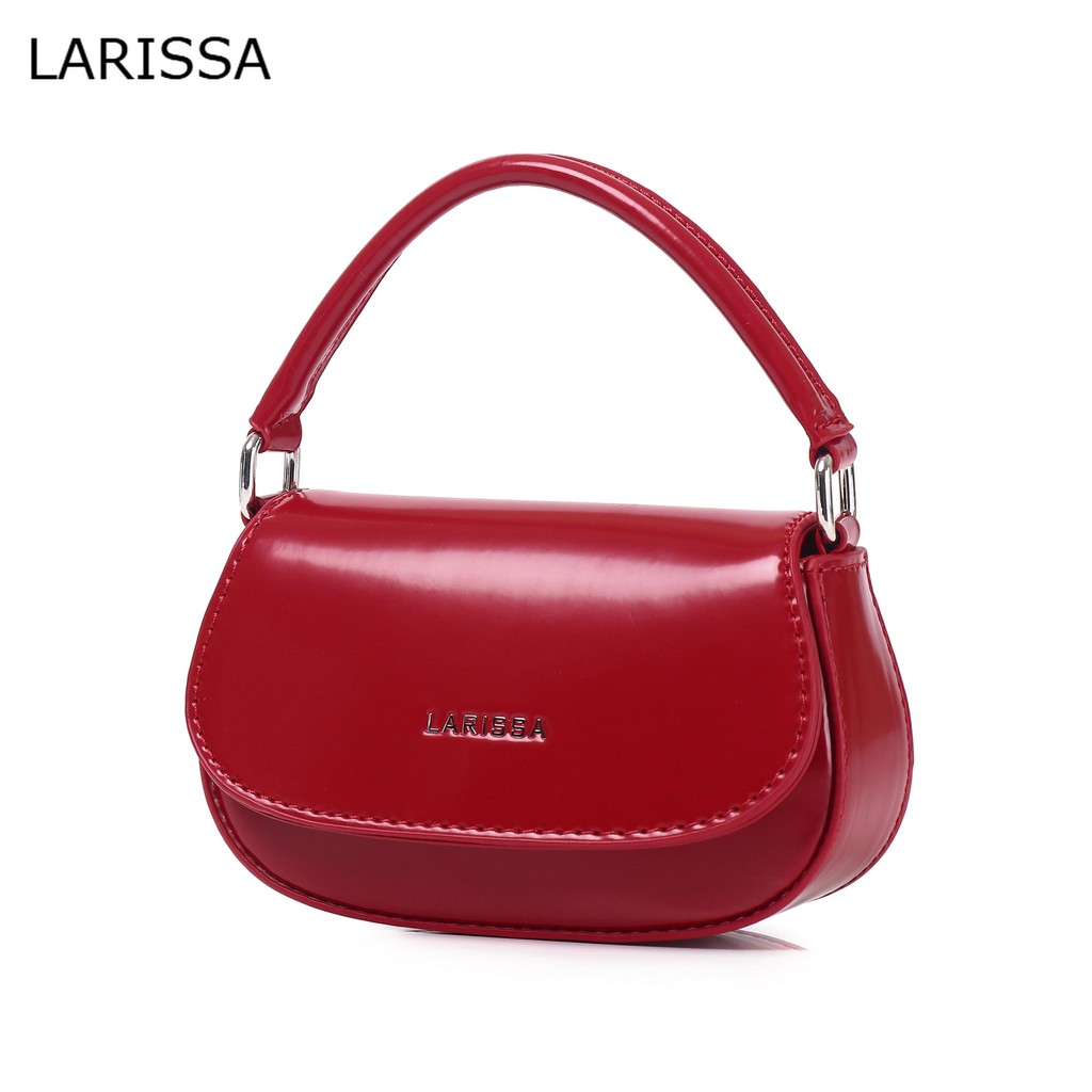 DORA-LARISSA BEG WANITA SEMI-GLOSS MINI CLAM CUTE HANDCARRY CROSSBODY ...
