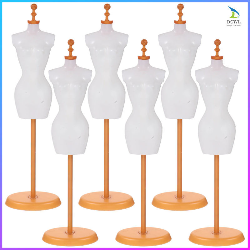 Doll Humanoid Clothes Rack Mini Dress Stands Figure Mannequin Display ...