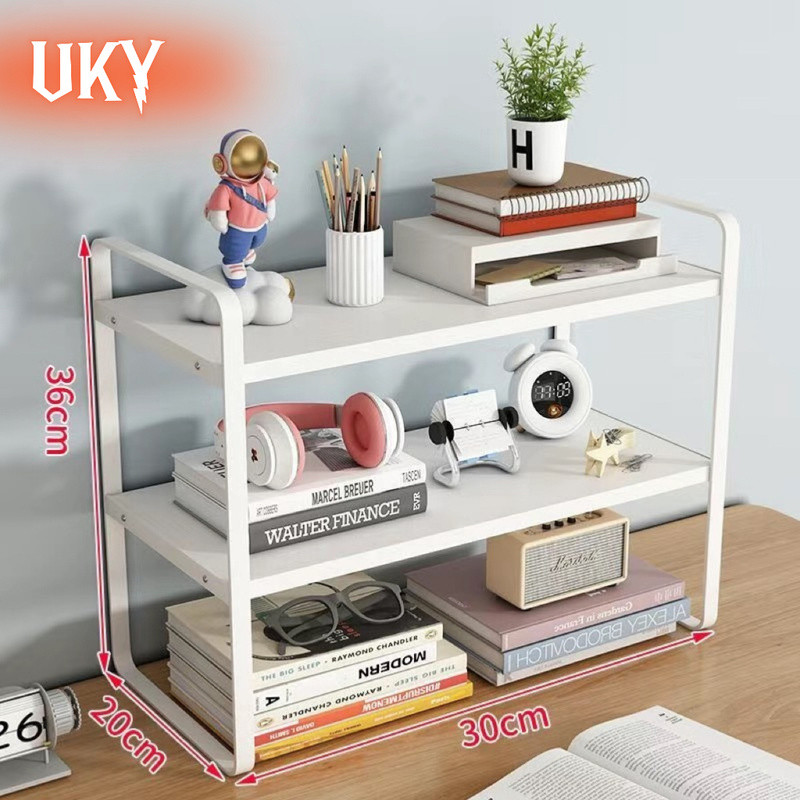 Desktop Shelf Storage Organizing Rack Desktop Rack Simple storage rack ...