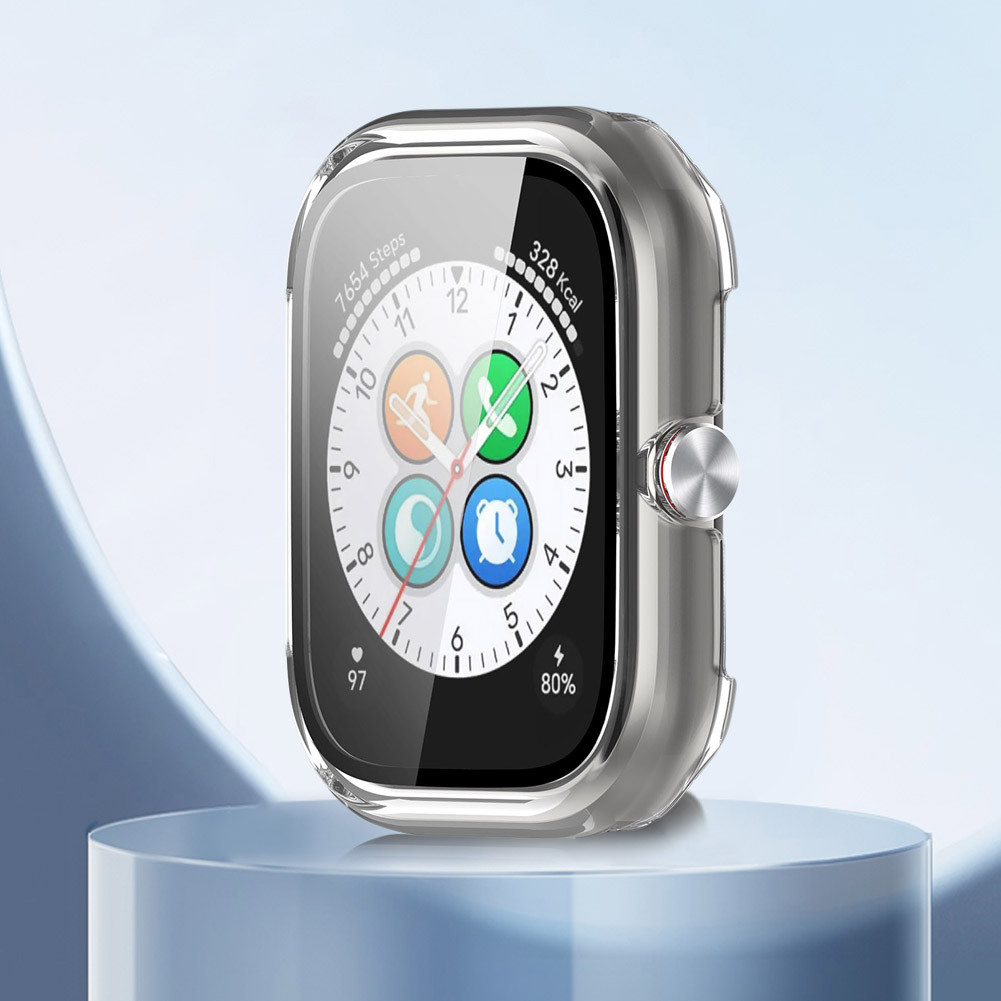 PC Watch Case Bumper Case with Tempered Glass for Honor Choice Haylou ...