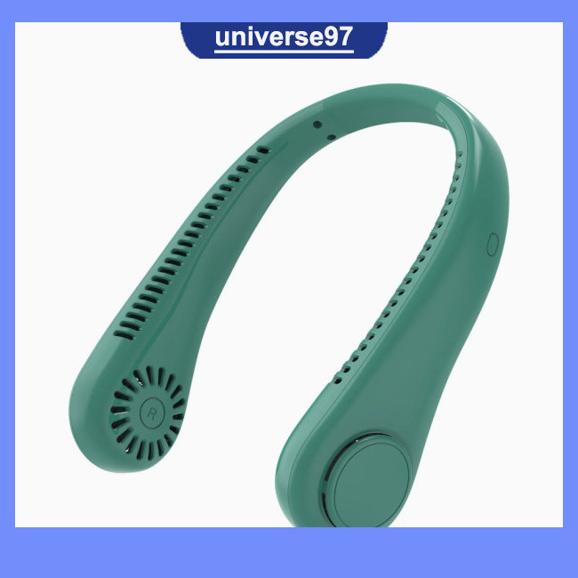 PING Neck Fan, USB Rechargeable Bladeless 360° Cooling Neck Fan With 3 ...