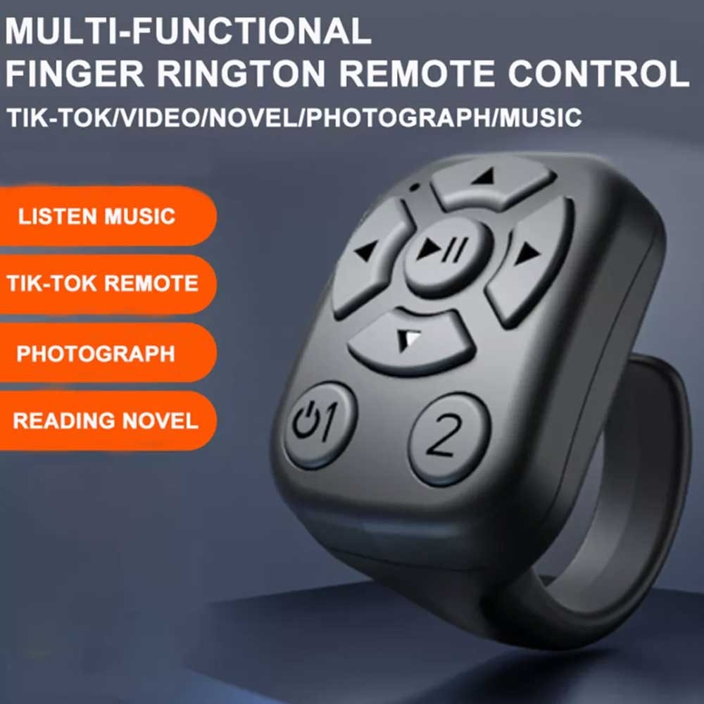 Auto Clicker Smart Ring Page Turner Automatic Continuous Click Device