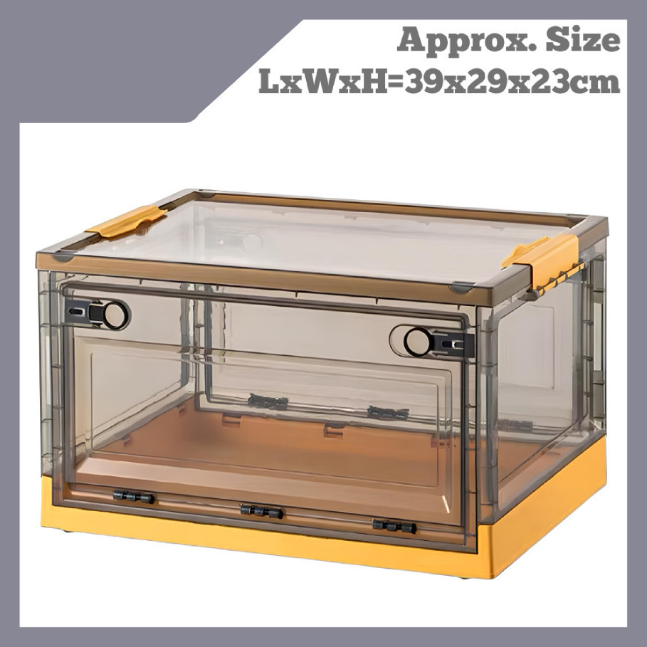Yellow Foldable Storage Box Brighten Up Your Space! | Shopee Malaysia