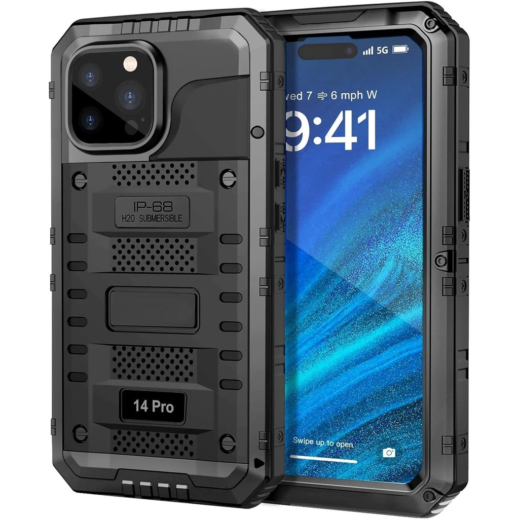 For iPhone 16 15 14 13 12 Pro Max XS XR 8 7 6 Plus SE3 IP68 Waterproof ...