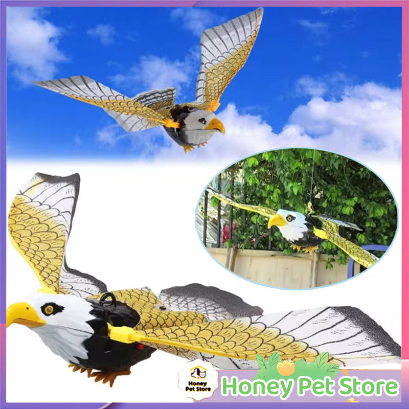 Luminous Bird Repellent Hanging Eagle With Music Flying Bird - Foto 10