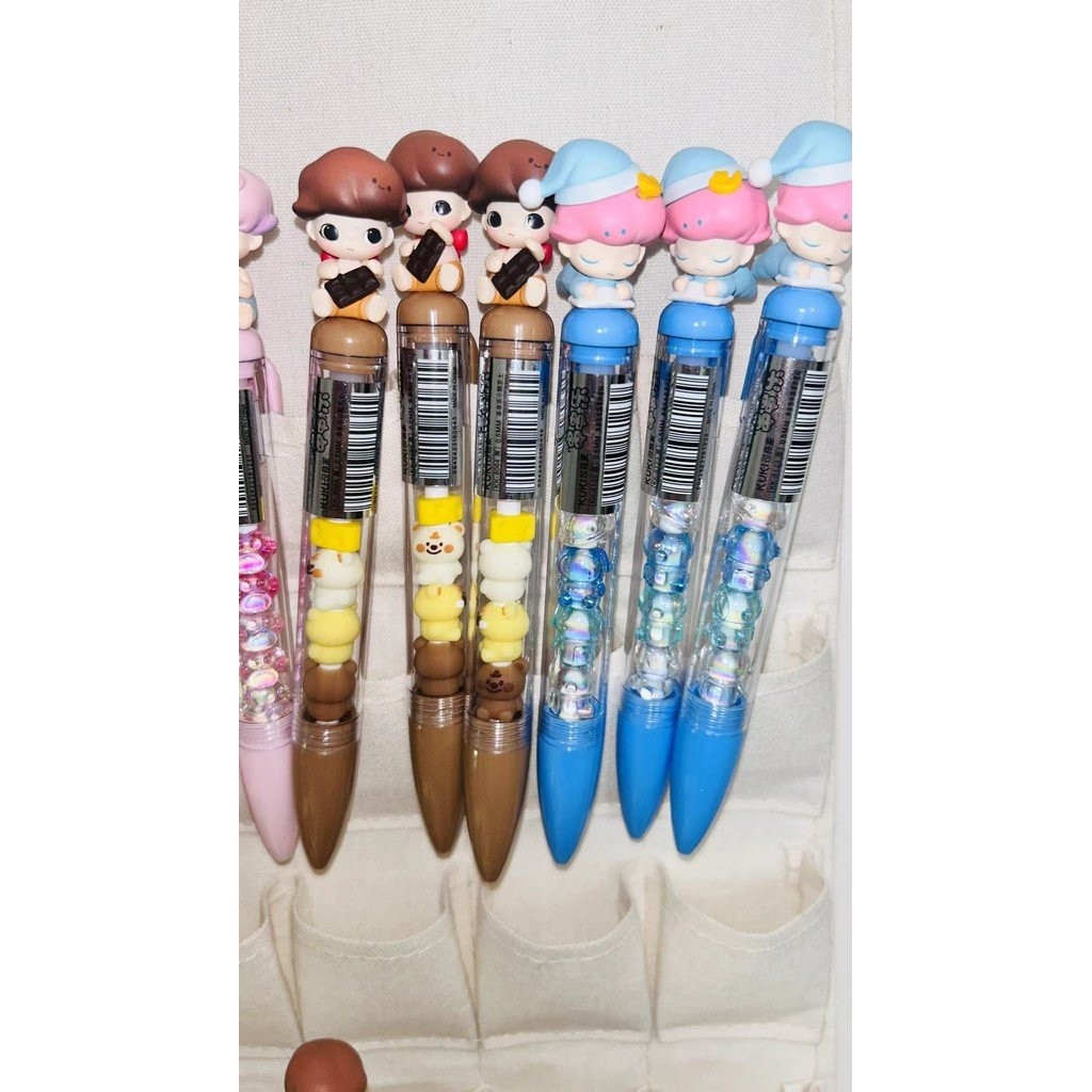dimoo DIY Pen PopMart Mini DIY Pen Cute Grain Pen Beaded Pen DIY dimoo ...