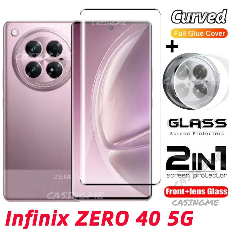 Infinix Zero 50 5G 2024 Film 2 in 1 Screen Protector For Infinix ZERO ...