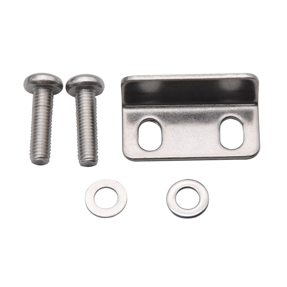 Black Non-Locking Flush Pull Slam Latch For RV Boat Marine Deck Hatch