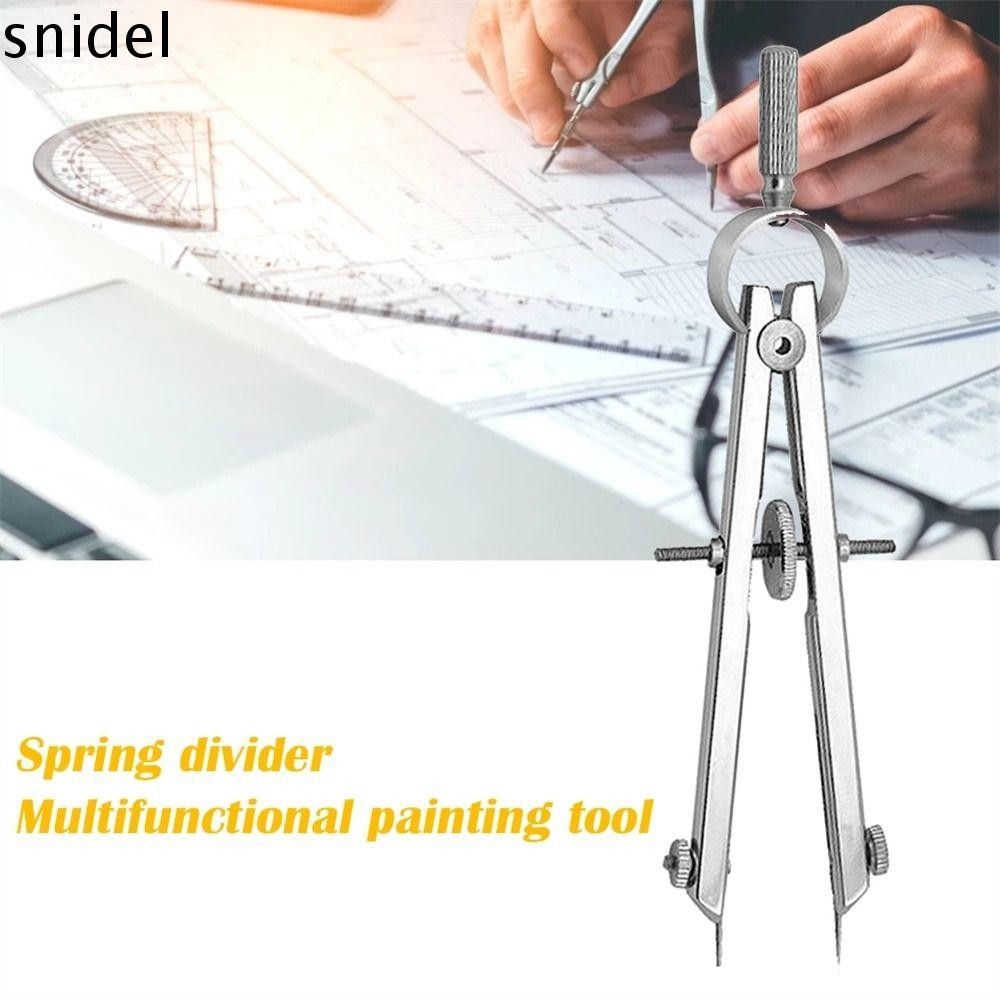 SNIDEL Math Compass High Precision Stationery Bow Divider with Lock ...