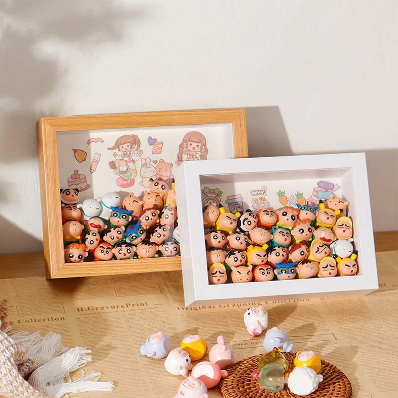 COD Hollow Frame 3D Frame Display Case for DIY Flower Photo Photo ...