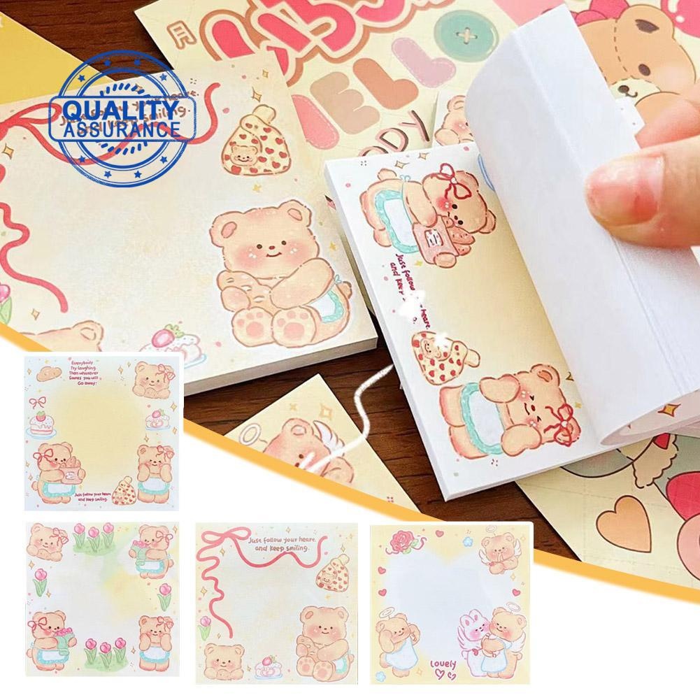 Butter Bear Sticky Notes New Message Notes Office Study Cartoon ...