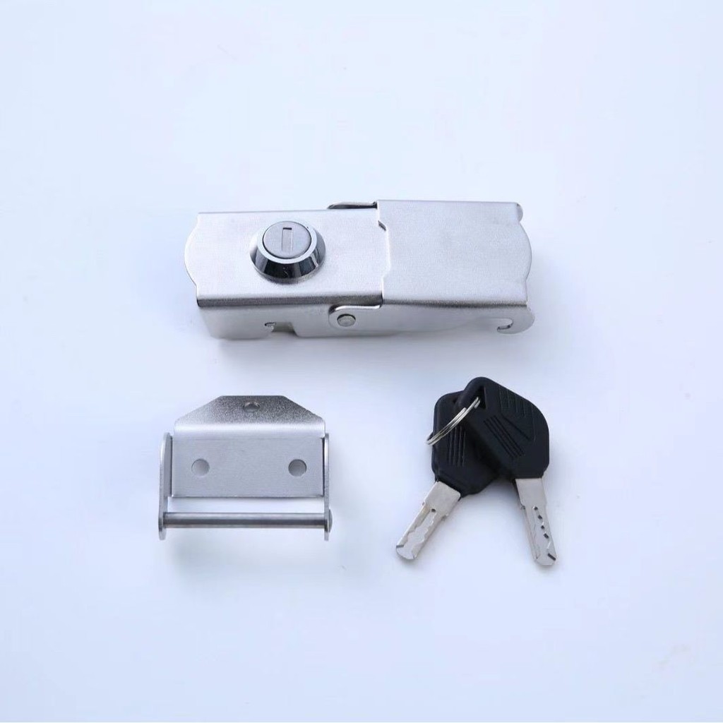 Motorcycle Trunk Lock Anti Theft With 2 Keys Modification Tail Lock For Big Sheep Iron Replacement Parts
