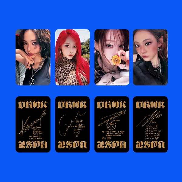 aespa armageddon cdp aespa aespa photocard Aespa Zha New Album DIRTY ...