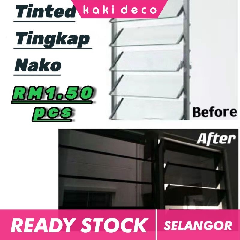 KakiDeco Tinted Tingkap Nako/Tingkap Tinted/Window Film/Tinted Rumah ...