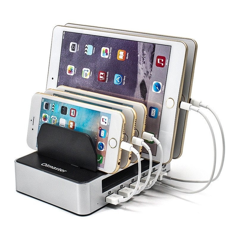 Stesen pengecasan pelbagai usb sepuluh dengan stesen pengecasan telefon ...