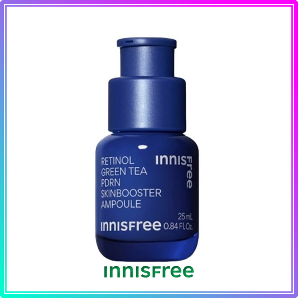 innisfree Retinol Green Tea PDRN Skin Booster Ampoule 25mL | Shopee ...