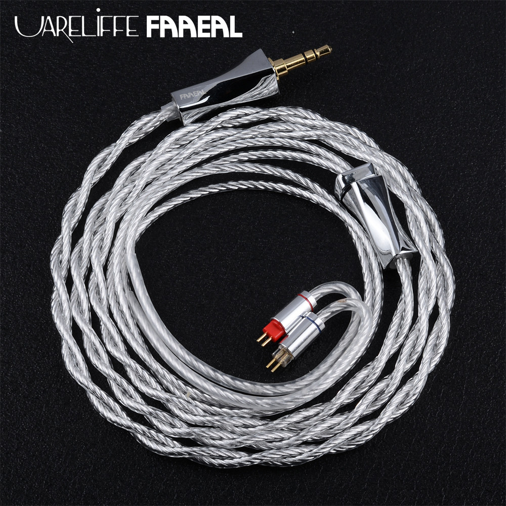 Uareliffe FAAEAL Earphone Replacement Cable Mini Slender Waist 6N OCC ...