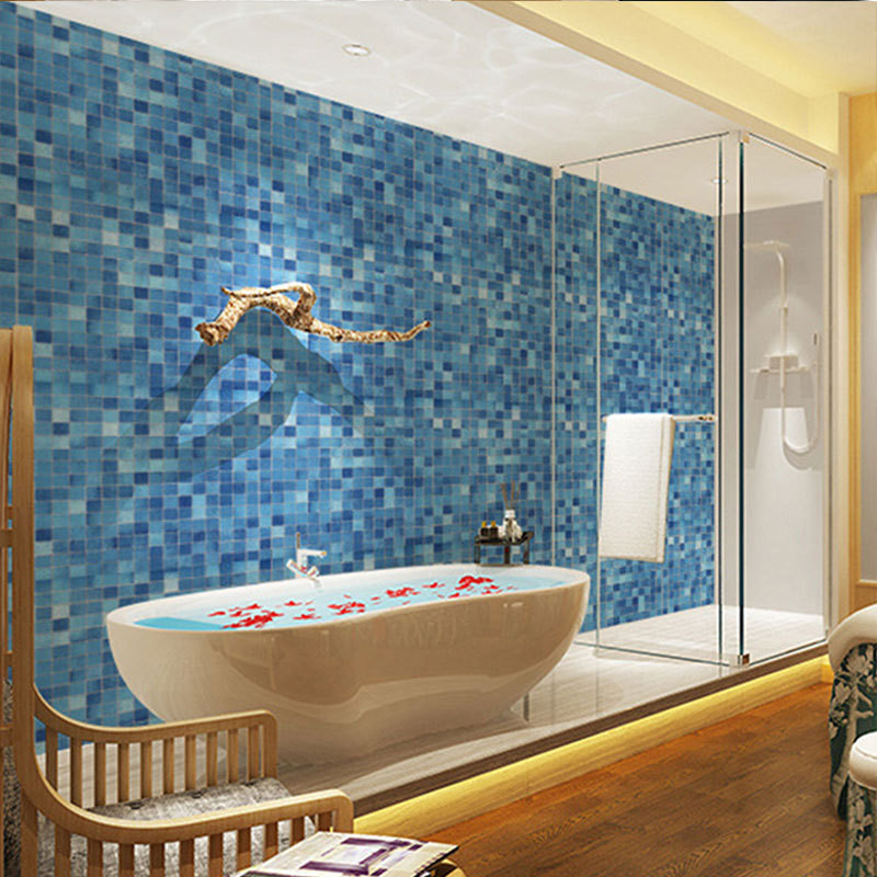 Wallpaper for Bathroom Shower Wall Decorative Contact Paper Self